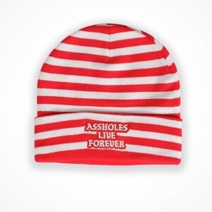 ALF Red and White Stripe Beanie